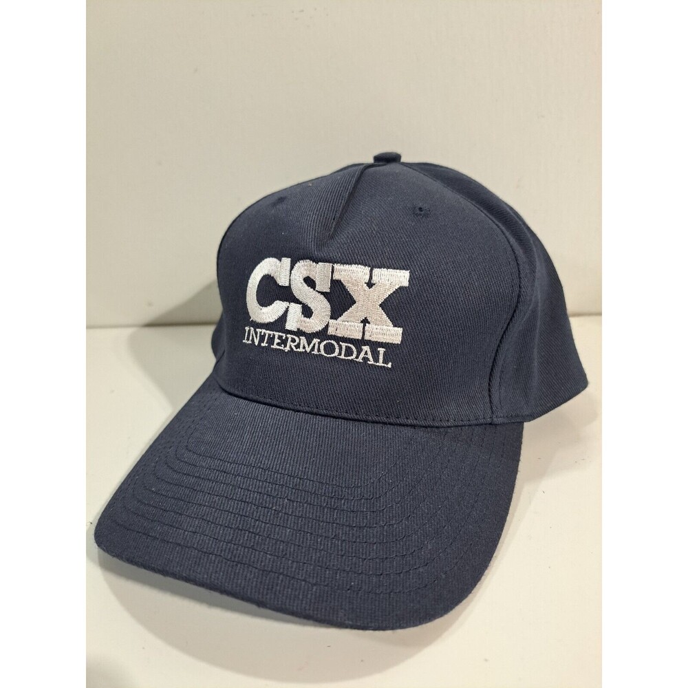 Head To Toe CSX Intermodal Railroad Train Adjustable Hat/Cap